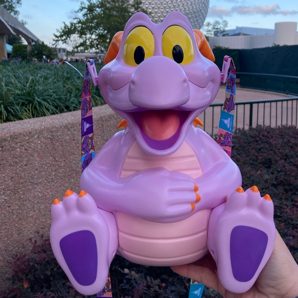 Disney Parks 2022 Epcot Festival Of The Arts Figment Popcorn Bucket New